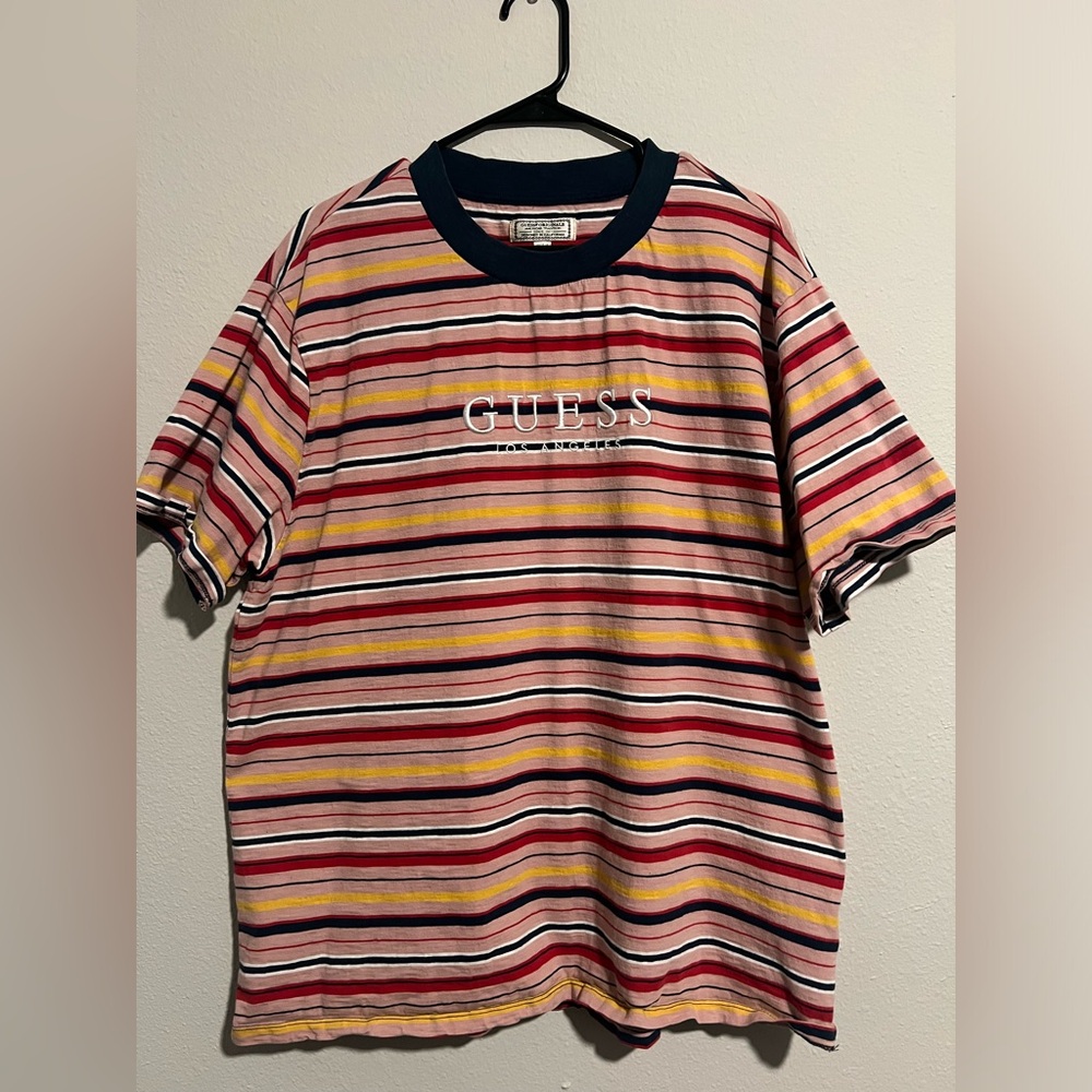 Guess Horizontal Stripped Shirt